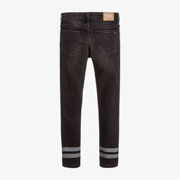 Tommy Hilfiger-Girls Black Skinny Fit Jeans | Childrensalon Outlet