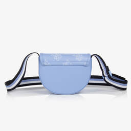 Tommy Hilfiger-حقيبة جلد صناعي لون أزرق للبنات (16 سم) | Childrensalon Outlet