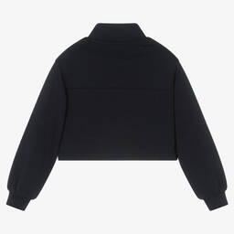 Tommy Hilfiger-Синий свитшот с воротом на молнии | Childrensalon Outlet