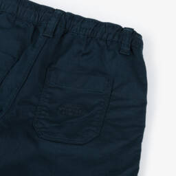 Tommy Hilfiger-Girls Blue Relaxed Fit Drawstring Pants | Childrensalon Outlet