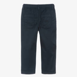 Tommy Hilfiger-Girls Blue Relaxed Fit Drawstring Pants | Childrensalon Outlet