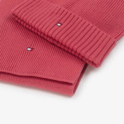 Tommy Hilfiger-Girls Cotton Knit Pink Set | Childrensalon Outlet