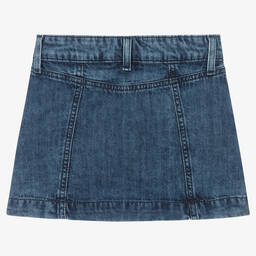 Tommy Hilfiger-Girls Dark Blue Denim Skirt | Childrensalon Outlet