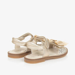 Tommy Hilfiger-Золотистые сандалии с блестками для девочек | Childrensalon Outlet