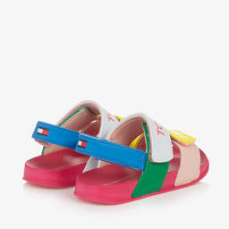 Tommy Hilfiger-Girls Multicoloured Faux Leather Sandals | Childrensalon Outlet