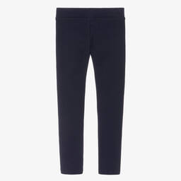 Tommy Hilfiger-Синие хлопковые легинсы для девочек | Childrensalon Outlet