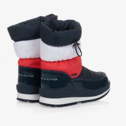 Tommy Hilfiger-بوت للثلج مقاوم للماء لون كحلي للبنات | Childrensalon Outlet