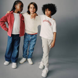 Tommy Hilfiger-Синие джинсы из денима для девочек | Childrensalon Outlet