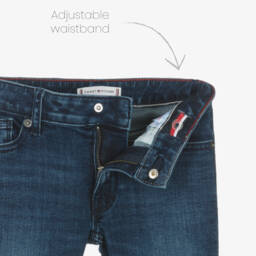 Tommy Hilfiger-Синие джинсы из денима для девочек | Childrensalon Outlet