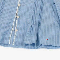 Tommy Hilfiger-Топ из хлопка в полоску океан для девочек | Childrensalon Outlet