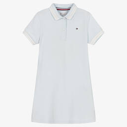 Robe polo tommy hilfiger bleu marine on sale