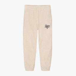 Tommy Hilfiger-Girls Pale Velour Jogging Trousers | Childrensalon Outlet