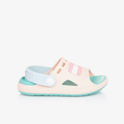 Tommy Hilfiger-صنادل مطاطية وردية للبنات بشعار مميز | Childrensalon Outlet