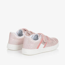 Tommy Hilfiger-Розовые кроссовки из искусственной кожи с блестками для девочек | Childrensalon Outlet