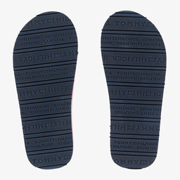 Tommy Hilfiger-Girls Pink Logo Flip-Flops | Childrensalon Outlet