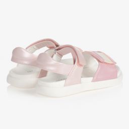 Tommy Hilfiger-Розовые сандалии на липучке для девочек | Childrensalon Outlet