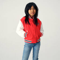 Tommy Hilfiger-Красная спортивная куртка | Childrensalon Outlet