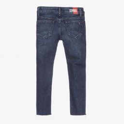 Tommy Hilfiger-Girls Skinny Blue Denim Jeans | Childrensalon Outlet