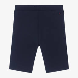 Tommy Hilfiger-شورت رياضي ناعم للبنات بلون كحلي | Childrensalon Outlet