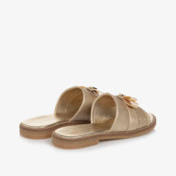 Tommy Hilfiger-Girls Sparkling Gold Charm Sliders | Childrensalon Outlet