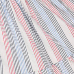 Tommy Hilfiger-Girls Striped Cotton Dress | Childrensalon Outlet