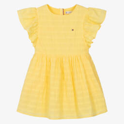 Tommy Hilfiger-Girls Sunny Woven Cotton Frock | Childrensalon Outlet