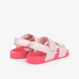 Tommy Hilfiger-Girls Velvet Rose Strap Sandals | Childrensalon Outlet