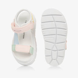 Tommy Hilfiger-Girls Vibrant Pastel Strappy Sandals | Childrensalon Outlet