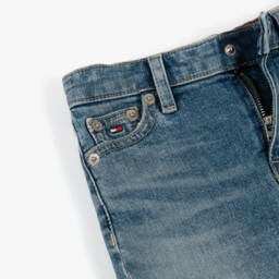 Tommy Hilfiger-Girls Washed Indigo Denim Skirt | Childrensalon Outlet