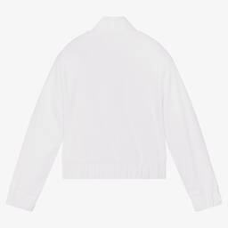 Tommy Hilfiger-Белый спортивный топ для девочек | Childrensalon Outlet