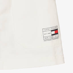 Tommy Hilfiger-Ivory Organic Cotton Skirt | Childrensalon Outlet