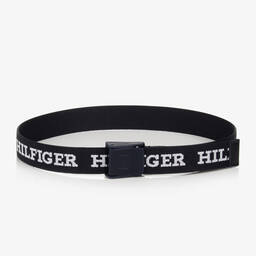 Tommy Hilfiger-حزام كانفاس لون كحلي | Childrensalon Outlet