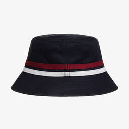 Tommy Hilfiger-Синяя шляпа-ведро из органического хлопка | Childrensalon Outlet