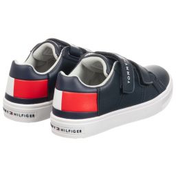 Tommy Hilfiger-Navy Blue Velcro Trainers | Childrensalon Outlet