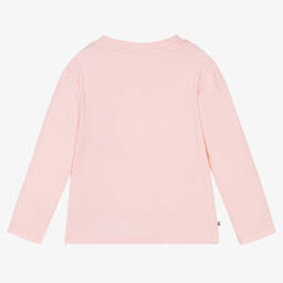 Tommy Hilfiger-Pink Cotton Jersey Top | Childrensalon Outlet