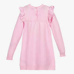 Tommy Hilfiger-Pink Organic Cotton Knit Dress | Childrensalon Outlet