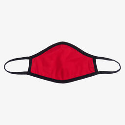 Tommy Hilfiger-كمامة وجه قطن جيرسي لون أحمر وكحلي | Childrensalon Outlet