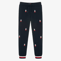 Tommy Hilfiger-Teen Blue Cotton Miffy Joggers | Childrensalon Outlet
