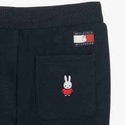 Tommy Hilfiger-Teen Blue Cotton Miffy Joggers | Childrensalon Outlet