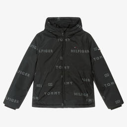 Tommy Hilfiger-Черная куртка для подростков | Childrensalon Outlet