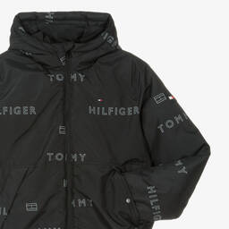 Tommy Hilfiger-Черная куртка для подростков | Childrensalon Outlet