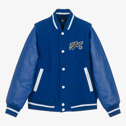 Tommy Hilfiger-جاكيت بومبر لون أزرق للمراهقين | Childrensalon Outlet