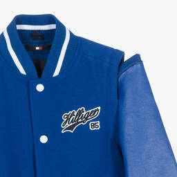 Tommy Hilfiger-جاكيت بومبر لون أزرق للمراهقين | Childrensalon Outlet