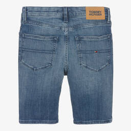 Tommy Hilfiger-Синие узкие джинсовые шорты | Childrensalon Outlet