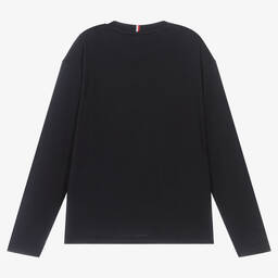 Tommy Hilfiger-Синий топ для мальчиков-подростков | Childrensalon Outlet