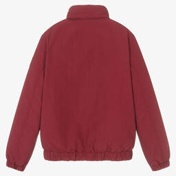 Tommy Hilfiger-Teen Boys Red Padded Jacket | Childrensalon Outlet