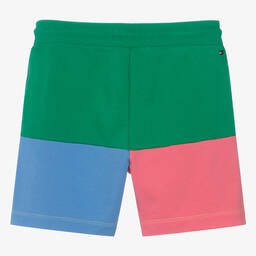 Tommy Hilfiger-Teen Colourblock Cotton Shorts | Childrensalon Outlet