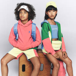 Tommy Hilfiger-Teen Colourblock Cotton Shorts | Childrensalon Outlet