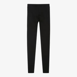 Tommy Hilfiger-Teen Girls Black Logo Leggings | Childrensalon Outlet