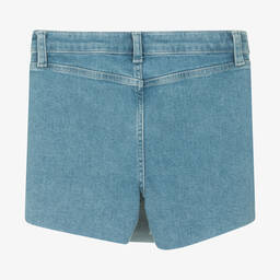 Tommy Hilfiger-Teen Girls Blue Denim Skort | Childrensalon Outlet